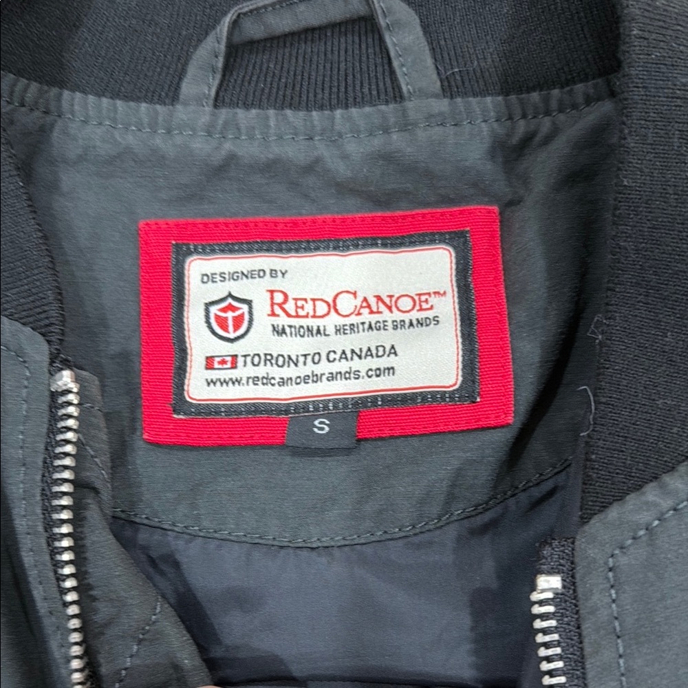 Red Canoe NASA Patch Bomber Jacket by Real Alchemy - Picture 2 of 6